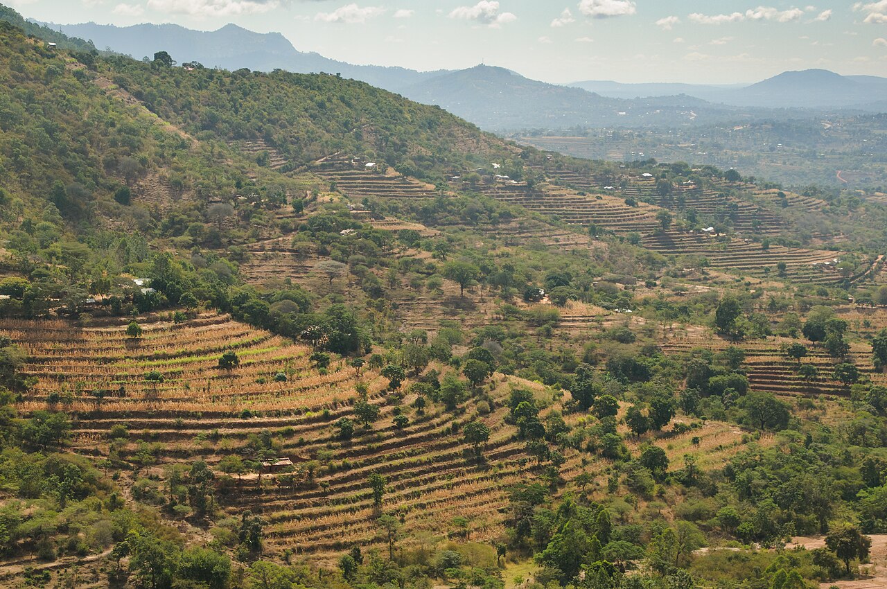 Makueni landscape, Kenya Geographic context.